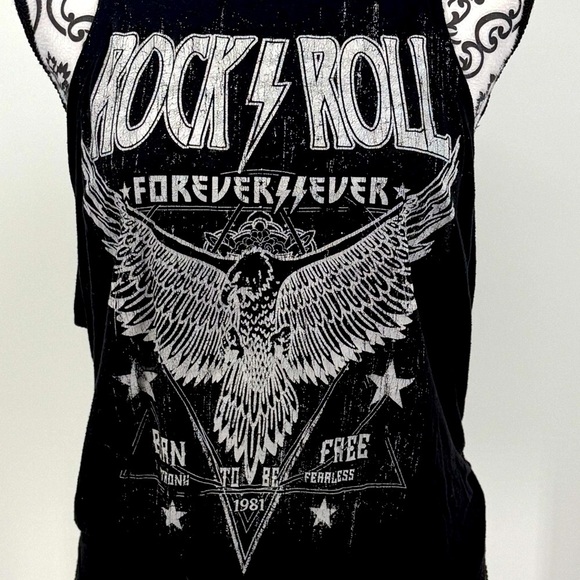 ROCK'N'ROLL FOREVER LOOSE FIT TANK TOP - Picture 4 of 6